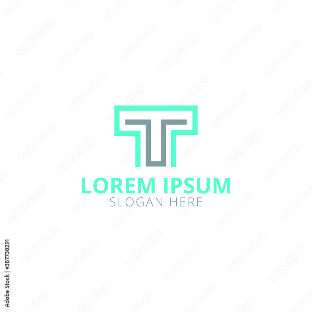 Creative, Modern and Unique T Letter Logo Design Vector Template Creative, Modern and Unique T Letter Logo Design Vector Template