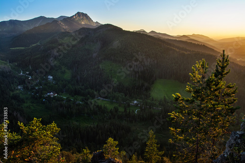 Tatra Mountains in Poland, Beautiful landscape