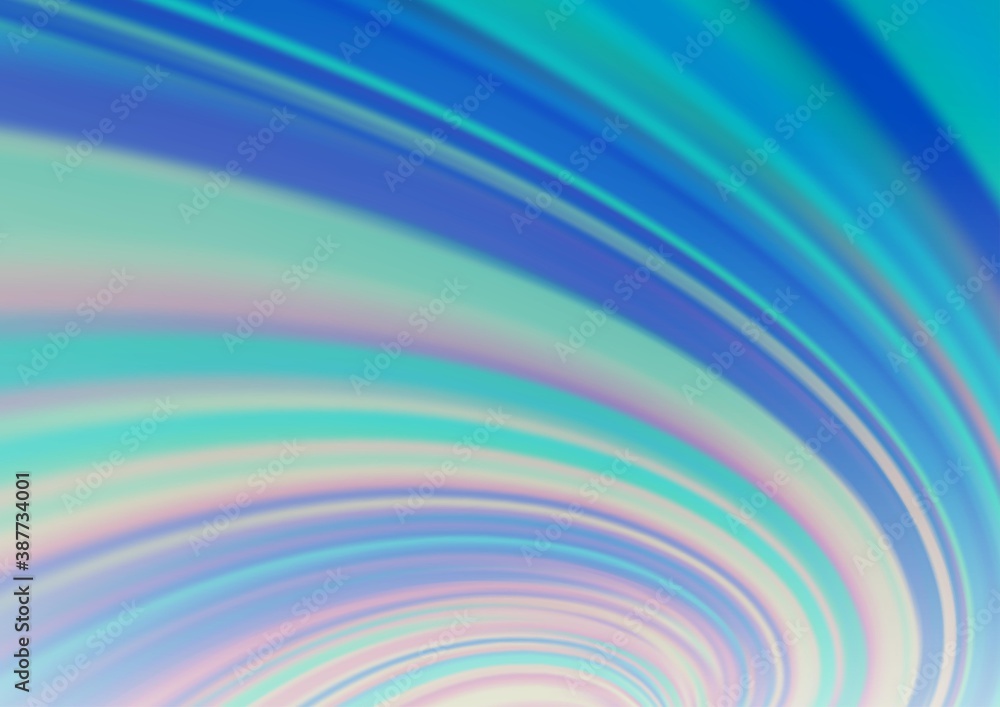 Obraz premium Light BLUE vector abstract blurred background.