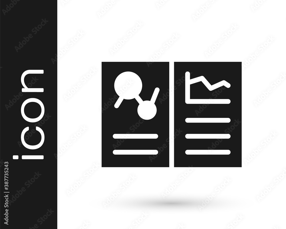 Black Medical clipboard with clinical record icon isolated on white background. Health insurance form. Prescription, medical check marks report. Vector. Black Medical clipboard with clinical record icon isolated on white background. Health insurance form. Prescription, medical check marks report. Vector.