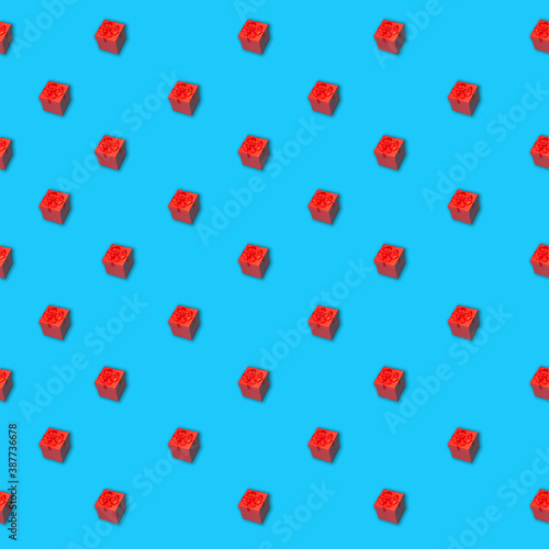 Seamless pattern of red gif...