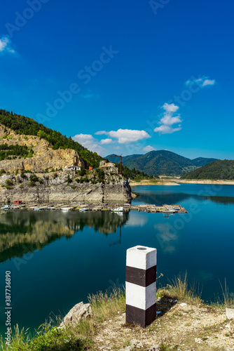 Zaovine lake in Serbia photo