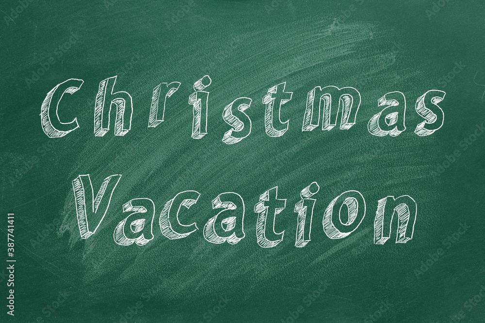 Obraz premium Christmas vacation