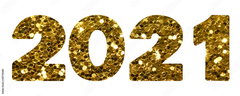 2021 gold sequin texture design template Celebration typography poster, banner or greeting card. 2021 gold sequin texture design template Celebration typography poster, banner or greeting card.