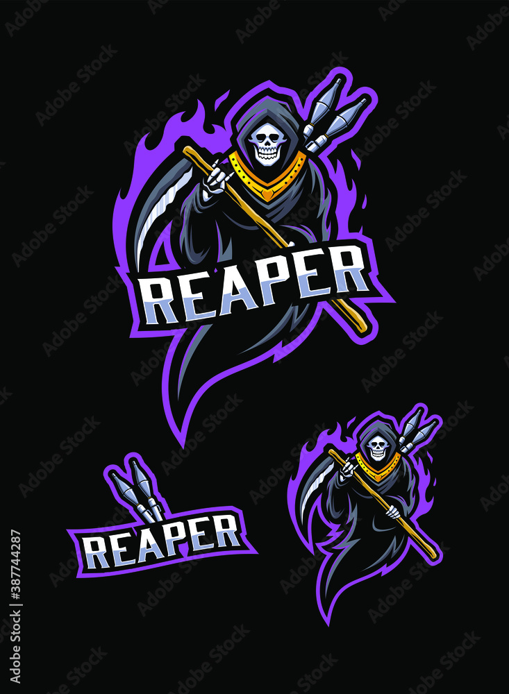 grimm reaper ilustration