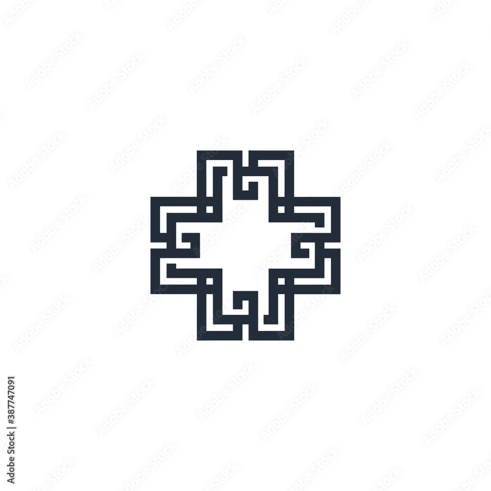 Abstract pattern background - geometric shape futuristic illustration liquid element 3D geometry technology tech flux twist warp fantasy cross plus Abstract pattern background - geometric shape futuristic illustration liquid element 3D geometry technology tech flux twist warp fantasy cross plus