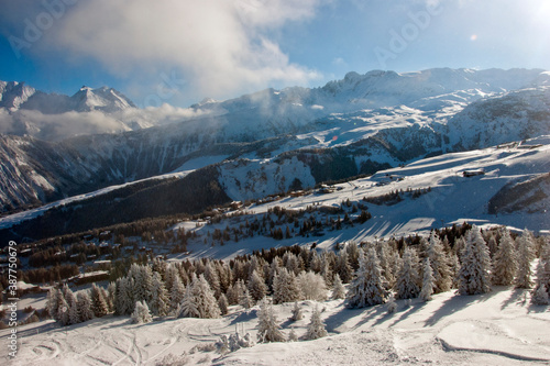 Courchevel 1850 3 Valleys ski area French Alps France photo