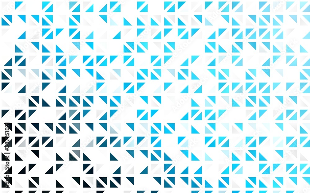 Light BLUE vector seamless pattern in polygonal style. Light BLUE vector seamless pattern in polygonal style.