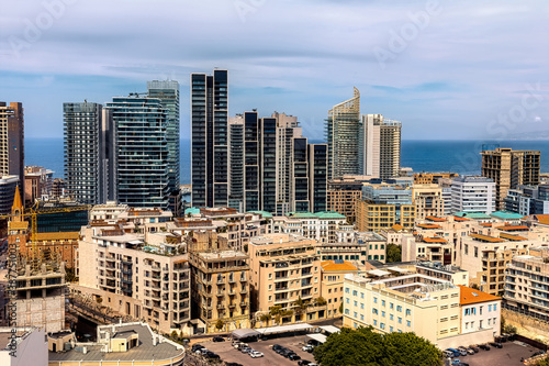 Beirut Downtown Cityscape