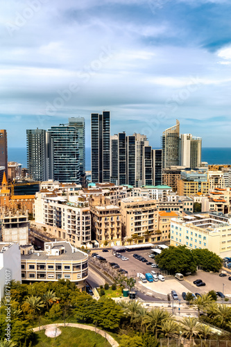 Beirut Downtown Cityscape