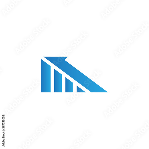 Analytics logo - data business technology finance information graph chart statistics report marketing growth diagram vector office corporate infographic statistic analytic