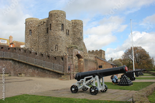 Tableau sur toile 14th-century Ypres Tower, which formed part of Rye’s defenses with canons, is no