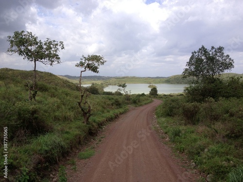 road Arusha National Park tanzania