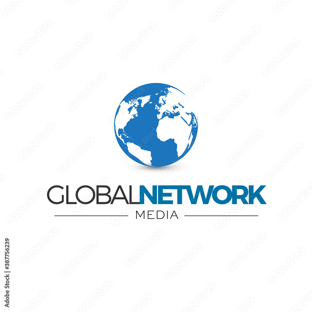 Globe logo - 3D earth planet travel abstract business internet web network international communication ball net connection worldwide corporation connect global data community Globe logo - 3D earth planet travel abstract business internet web network international communication ball net connection worldwide corporation connect global data community