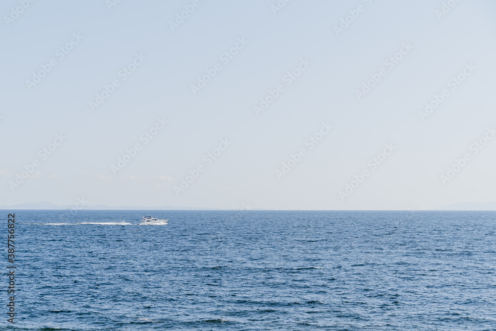 boat on the sea boat on the sea