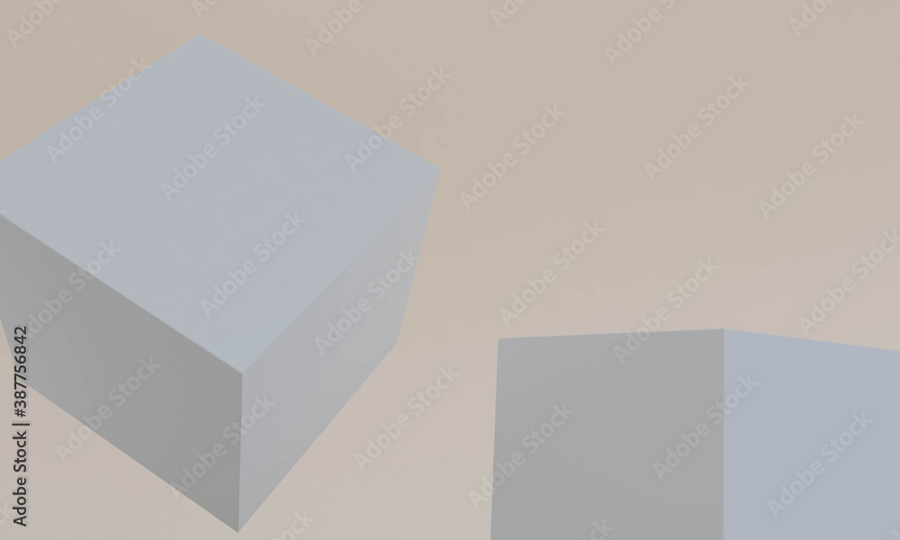 Geometric shape scene minimal style , 3d rendering. Geometric shape scene minimal style , 3d rendering.