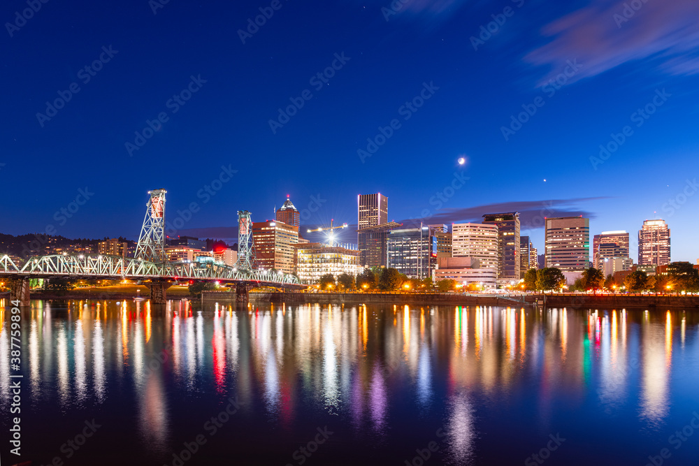 Portland, Oregon, USA Skyline