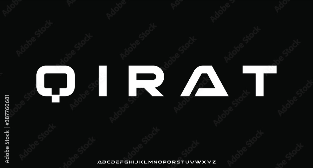 futuristic modern font alphabet vector set
futuristic modern font alphabet vector set