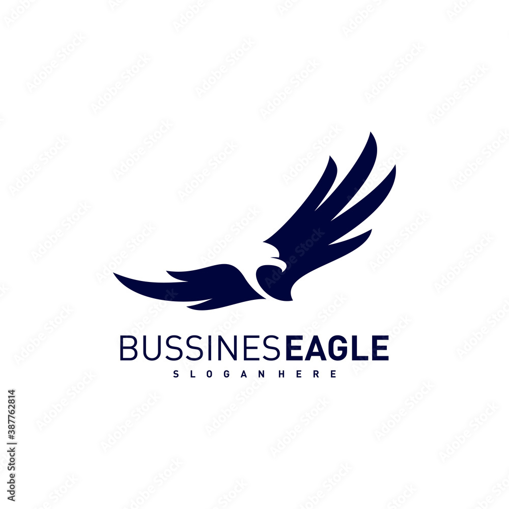 Obraz premium Eagle Logo Vector, Creative Eagle logo design template, Icon symbol