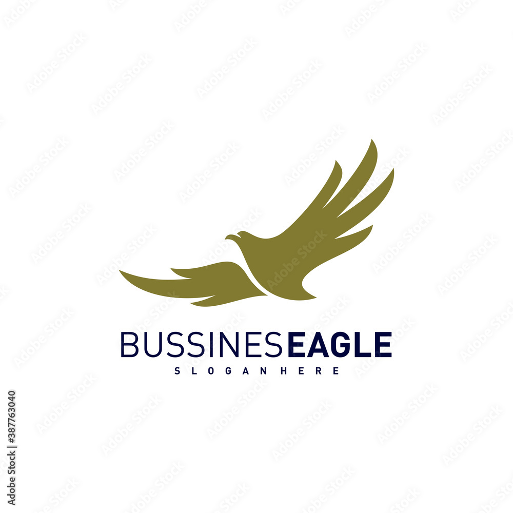 Obraz premium Eagle Logo Vector, Creative Eagle logo design template, Icon symbol