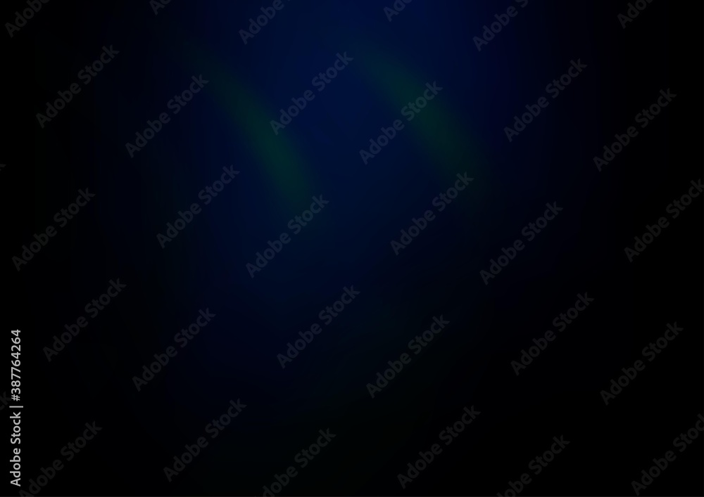Dark Black vector glossy abstract background.