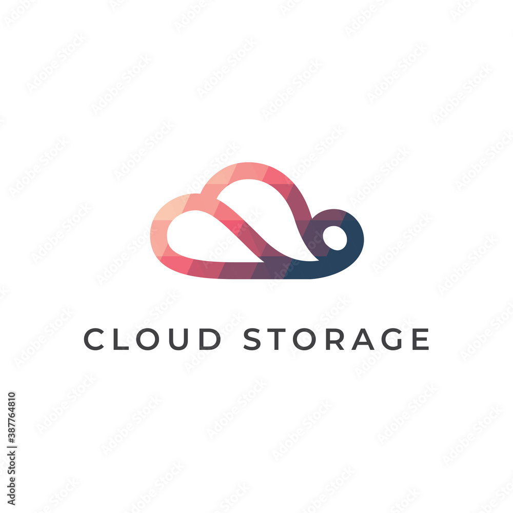 Cloud logo vector design - storage technology internet business server web connection data database download connect online app fluffy wind outdoor Cloud logo vector design - storage technology internet business server web connection data database download connect online app fluffy wind outdoor