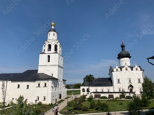 White orthodox church