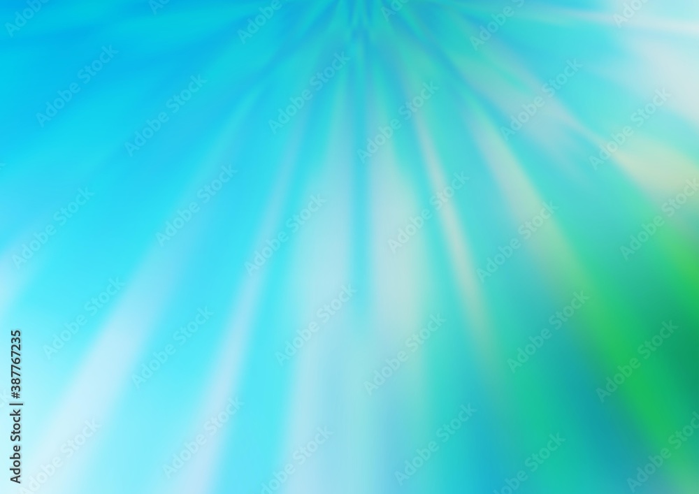 Light Blue, Green vector blurred background. Light Blue, Green vector blurred background.