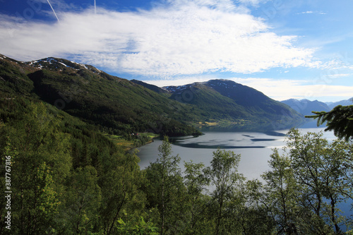 Norwegian Scenic Route Gaularfjellet, Norway