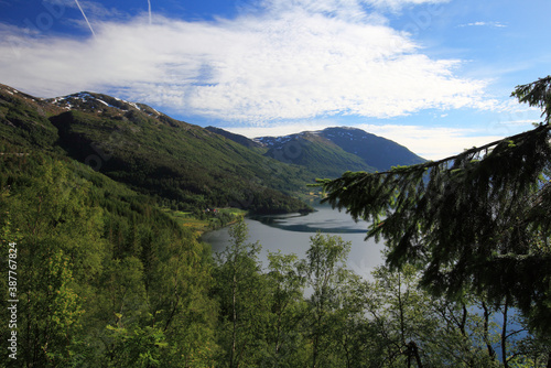 Norwegian Scenic Route Gaularfjellet, Norway