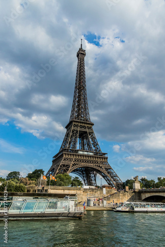 Various views of the Eiffel tower