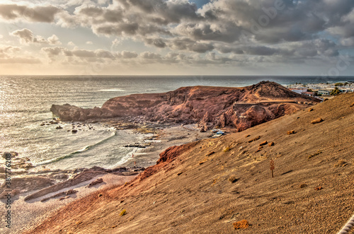 El Golfo, Lanzarote, HDR Image