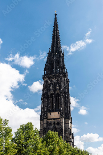Church of St. Nicholas (Nikolai-Kirche) in Hamburg, Germany