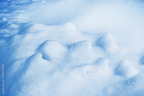 Background. Winter landscape. The texture of the snow