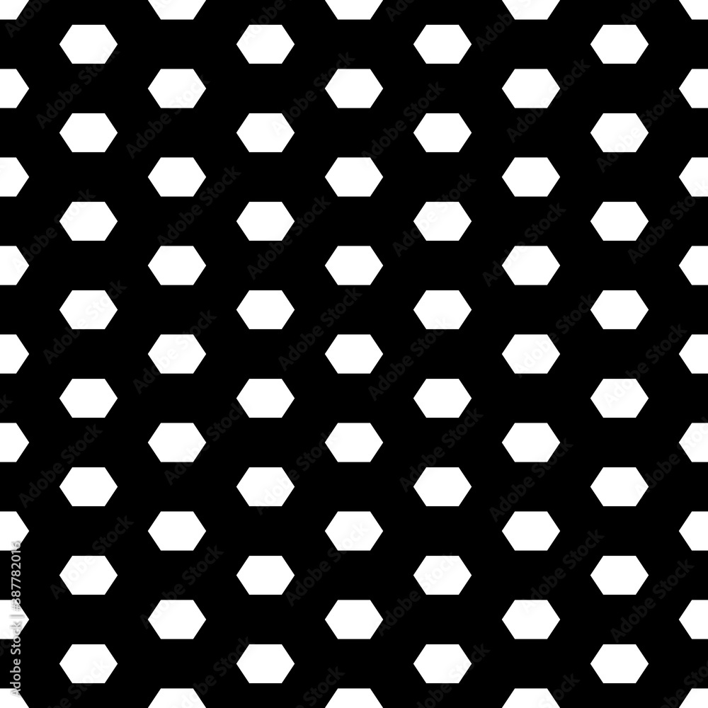 Hexagons. Grid background. Ancient ethnic mosaic. Honeycomb. Geometric grate wallpaper. Geometrical backdrop. Digital paper, web design, textile print. Seamless ornament pattern. Geometry abstract art