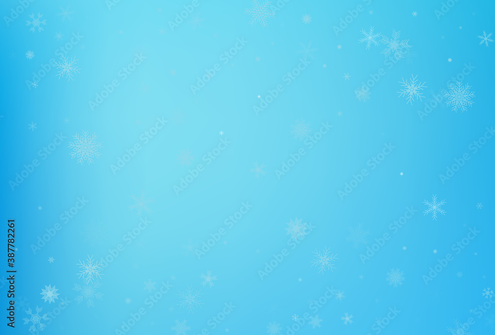 Winter snow background. Falling snowflake. Winter snow background. Falling snowflake.