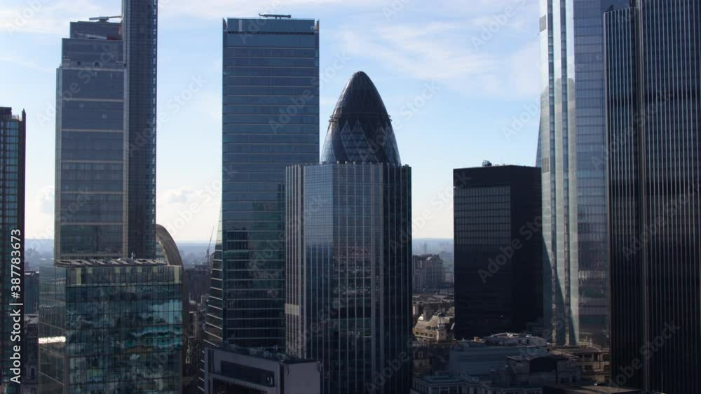 Aerial Drone View of Central London Aerial Drone View of Central London