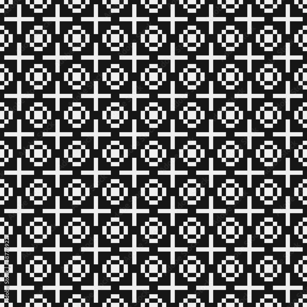 Abstract Cross Pattern Dots Logo generative computational art illustration Abstract Cross Pattern Dots Logo generative computational art illustration