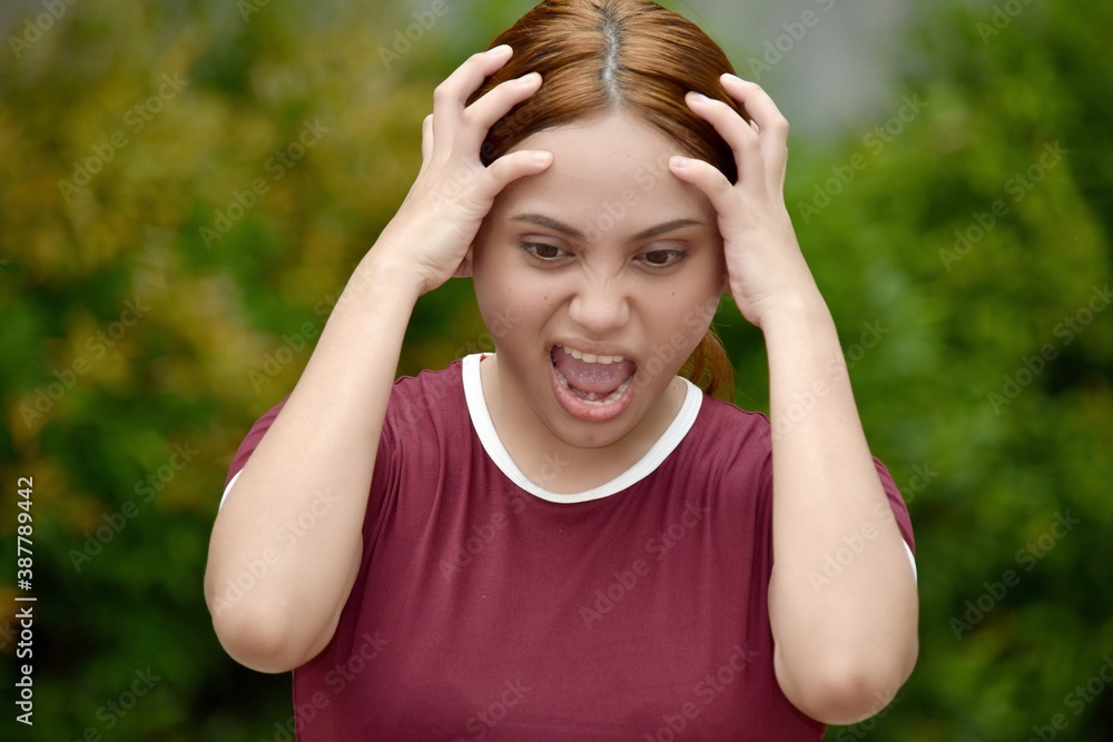 A Young Female Under Stress A Young Female Under Stress