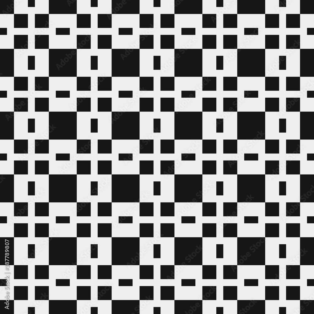 Fototapeta premium Abstract Cross Pattern Dots Logo generative computational art illustration