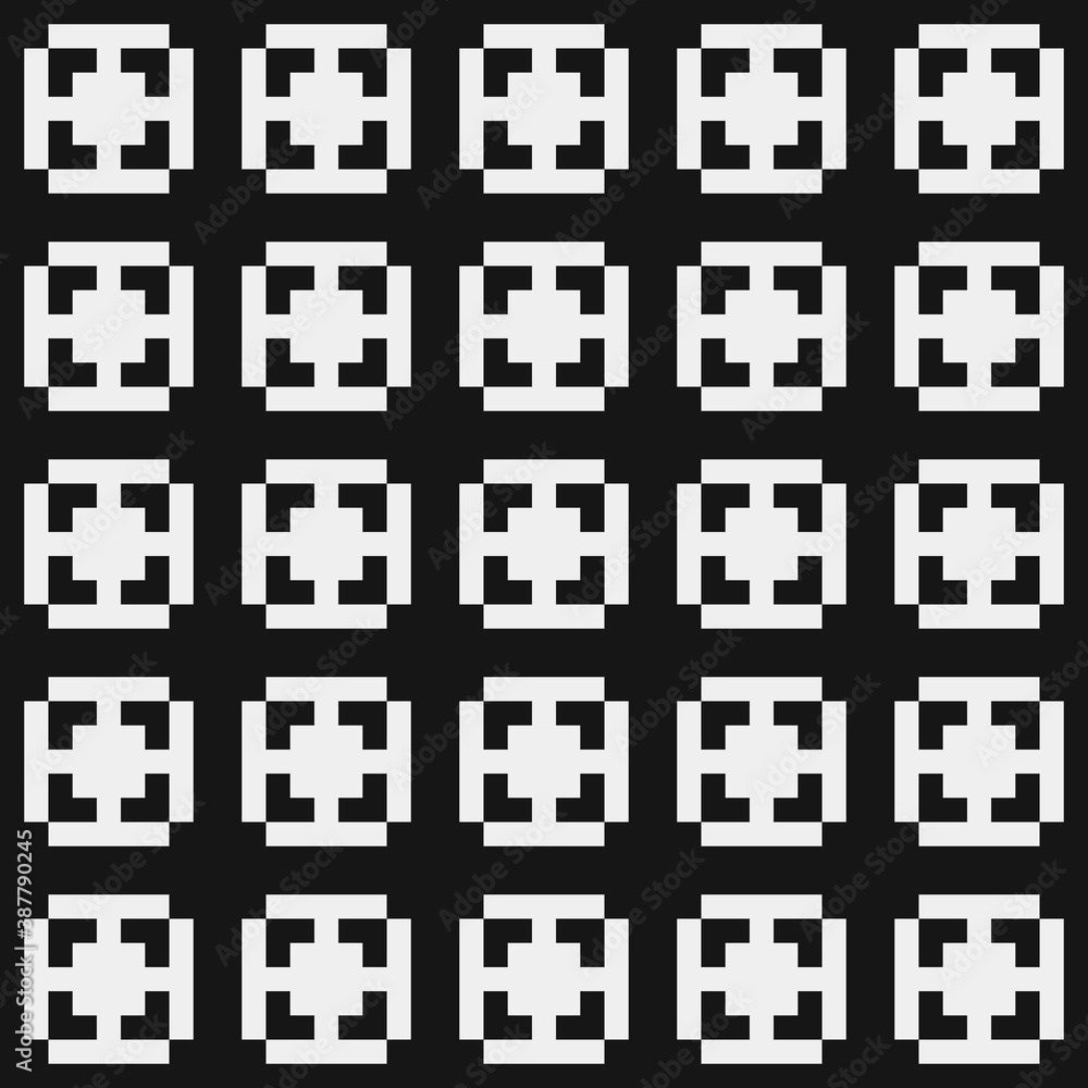 Abstract Cross Pattern Dots Logo generative computational art illustration Abstract Cross Pattern Dots Logo generative computational art illustration