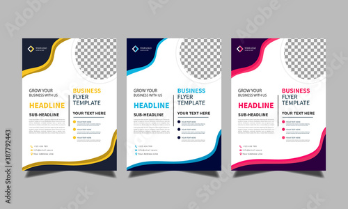 Creative Corporate & Business Flyer Template Design, abstract business flyer, poster flyer 