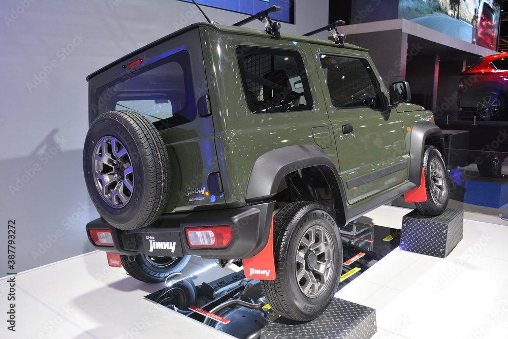 Suzuki jimny at Philippine International Motor Show in Pasay