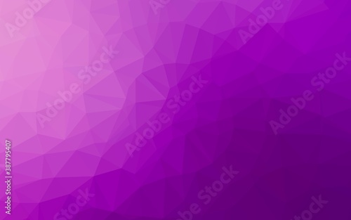 Light Purple vector abstract mosaic pattern.