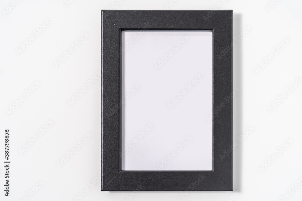 Realistic picture frame isolated on white background. Perfect for your presentations Realistic picture frame isolated on white background. Perfect for your presentations