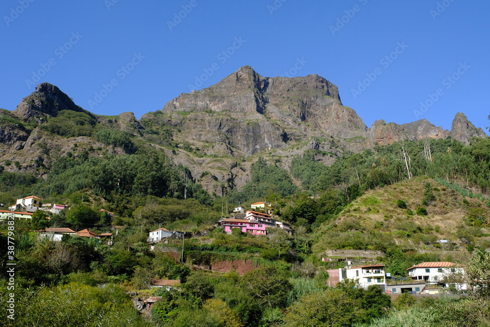 Obraz premium Curral Das Freiras valley, Madeira Island, Portugal