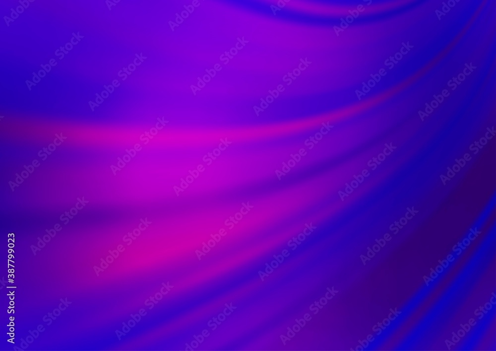 Fototapeta premium Dark Purple, Pink vector abstract template.