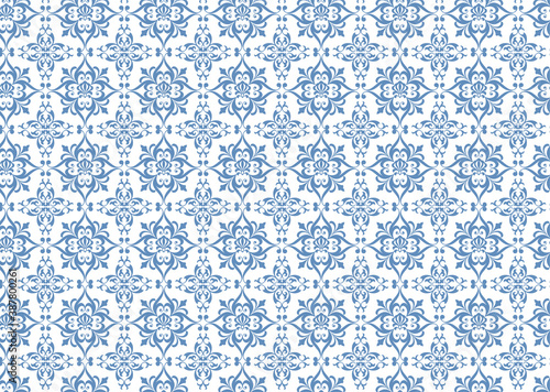 Vintage seamless pattern. wallpaper. 