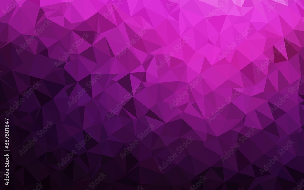 Dark Pink vector abstract mosaic backdrop. Dark Pink vector abstract mosaic backdrop.