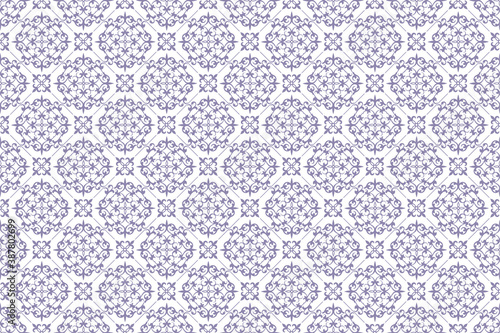 Vintage seamless pattern. wallpaper.  © sakedon